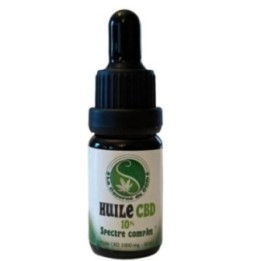 Huile de CBD 10% chanvre full spectrum - 1000mg