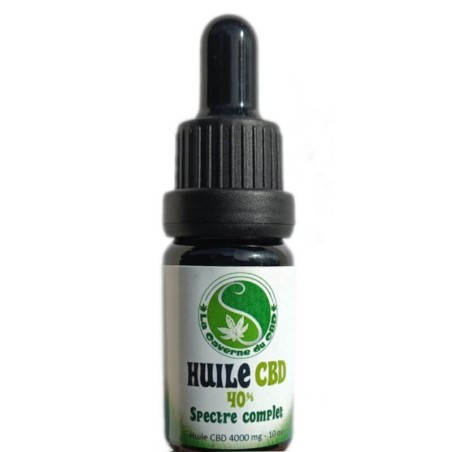 Huile CBD 40% Chanvre Spectre Complet Français