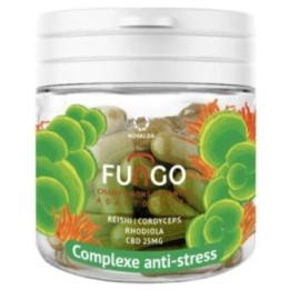 Gélules CBD anti-stress Fungo avec champignons & adaptogènes – La Caverne du CBD