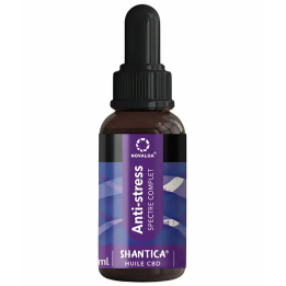 Huile Anti‑Stress 20 % – Spectre complet et Complexe CB2 – Mélisse et passiflore