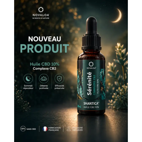Huile CB2 Sérénité – 10 à 50 %