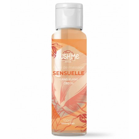 Huile de massage CBD sensuelle – Détente et complicité
