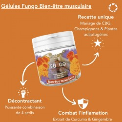 Gélules CBG spectre large – Soulagement musculaire
