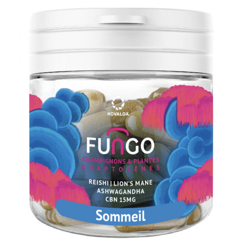 Gélules CBN sommeil Fungo – Plantes & champignons