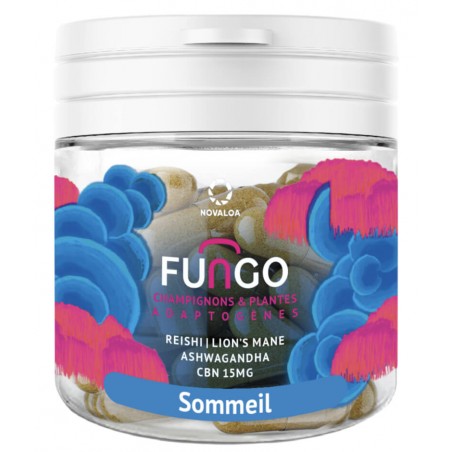 Gélules CBN sommeil Fungo – Plantes & champignons