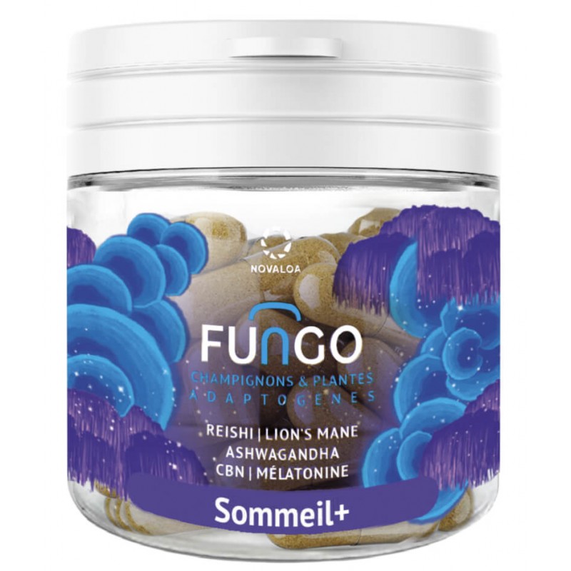 Gélules Fungo Sommeil+ CBN, mélatonine et adaptogènes – La Caverne du CBD