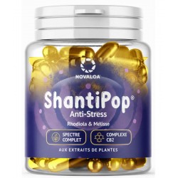 Gélules liquides CBD + CB2 Rhodiola & Mélisse – Anti-stress