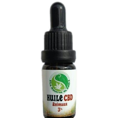 Huile CBD 3% spectre large chien et chat